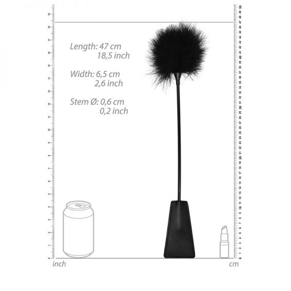 comprar Fusta con Plumas Negro en sex shop online