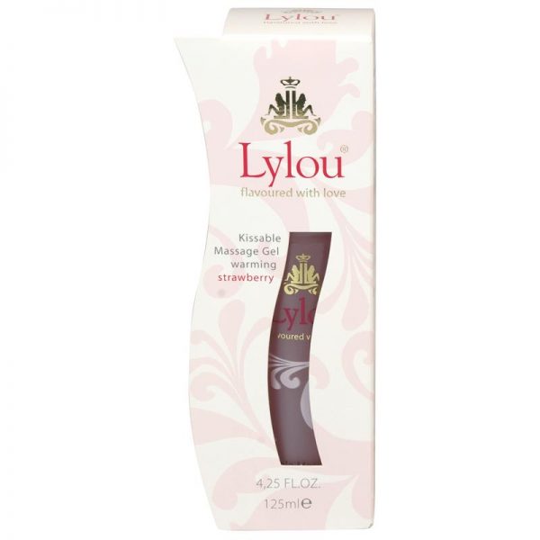 Gel de Masaje Besable Efecto Calor Aroma a Fresa 125 ml de la marca EROS