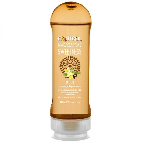 Gel de Masaje Madagascar Sweetness 2 en 1 - 200 ml diseñado por la marca CONTROL