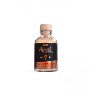 Gel de Masaje Sabor Aperol Efecto Calor 30 ml diseñado por la marca INTT