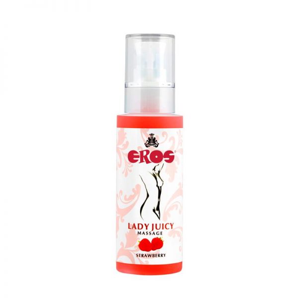 Gel Masaje Sabor Fresa Lady 125 ml de la marca EROS