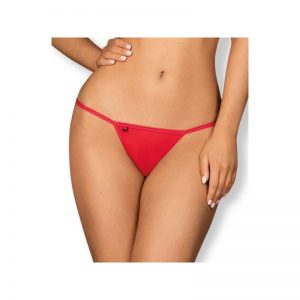 Giftella Tanga Rojo diseñado por la marca OBSESSIVE