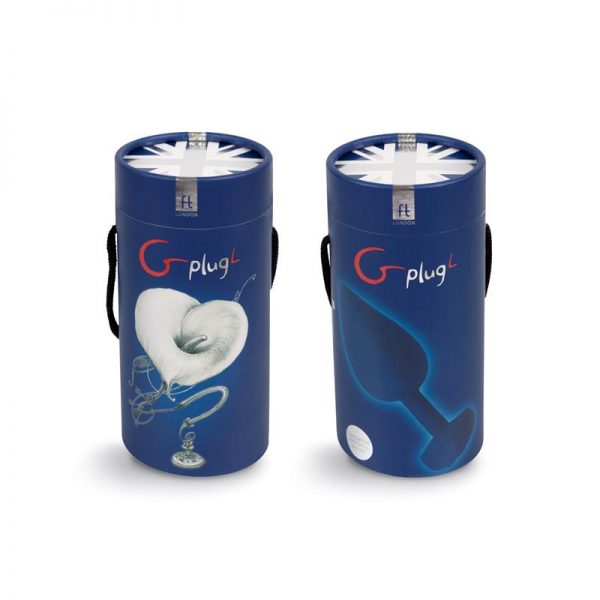 Gplug Plug Anal Ocean Blue Grande de calidad