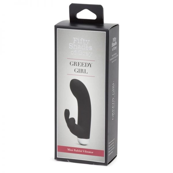 Greedy Girl Mni Vibrador Conejito USB marca FIFTY SHADES OF GREY