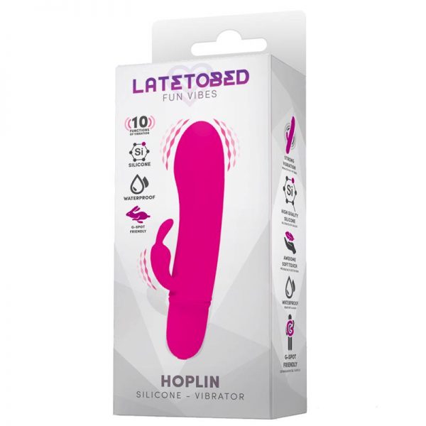 Hoplin Estimulador con Conejito Silicona fabricado por LATETOBED
