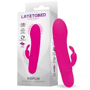 Hoplin Estimulador con Conejito Silicona de la marca LATETOBED