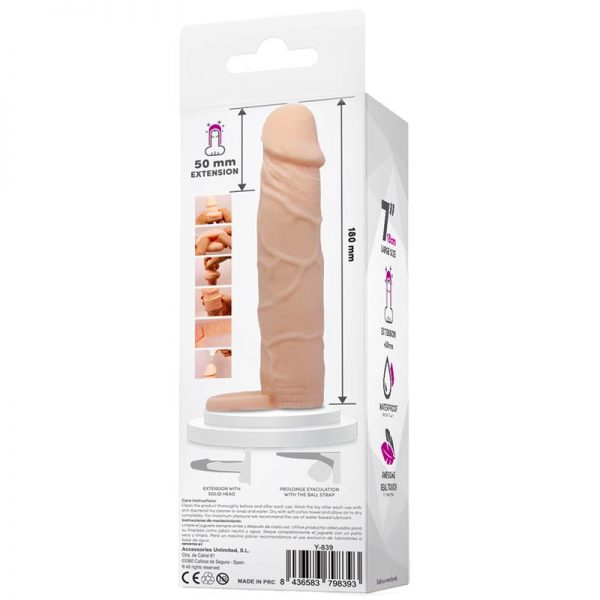 comprar Hosee Funda para el Pene Impermeable + 50 mm en sex shop online