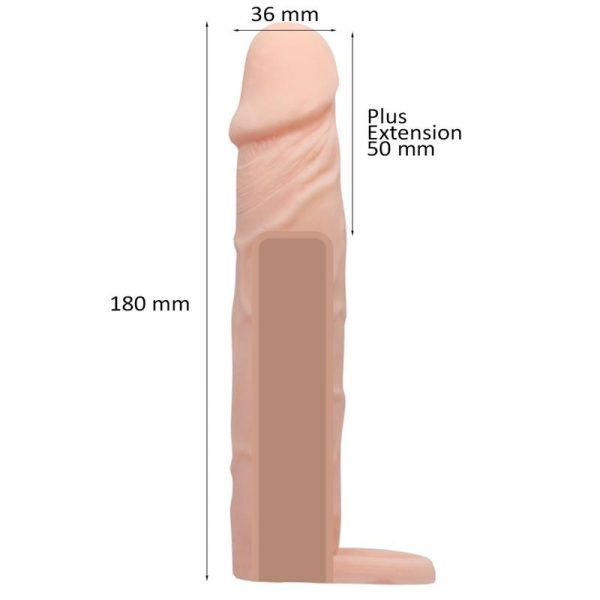 Hosee Funda para el Pene Impermeable + 50 mm barato
