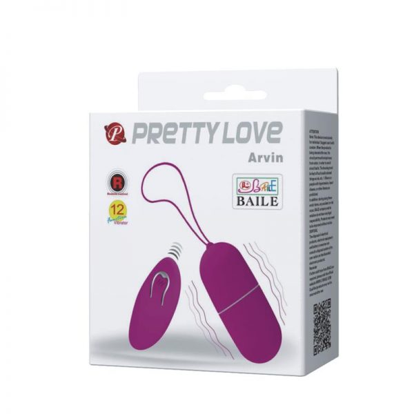 Huevo Vibrador Arvin Color Púrpura de calidad