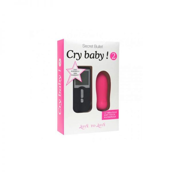 Huevo Vibrador con Control Remoto Cry Baby 2 de la tienda erótica web www.tiendaeroticaweb.es