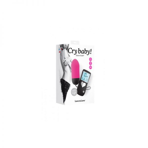Huevo Vibrador con Control Remoto Cry Baby fabricado por LOVE TO LOVE
