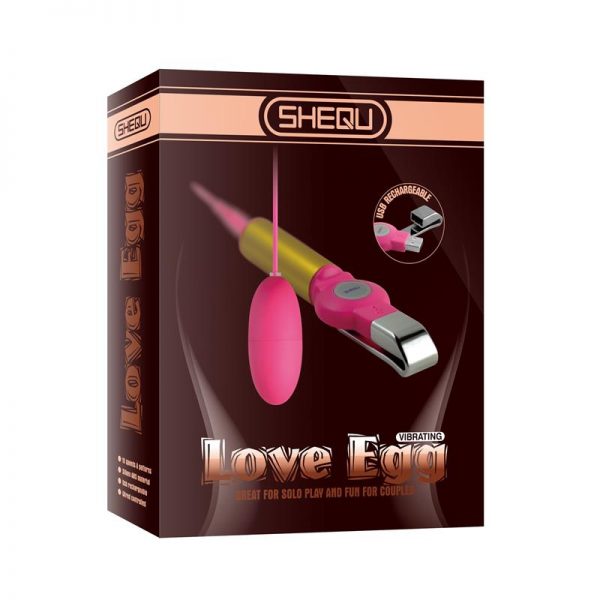 Huevo Vibrador Control Remoto Silicona Quy diseñado por la marca SHEQU