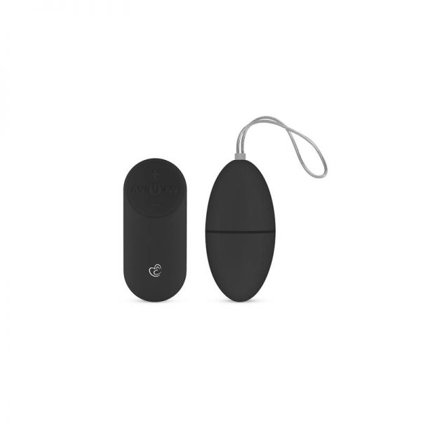 Huevo Vibrador Control Remoto Negro diseñado por la marca EASYTOYS