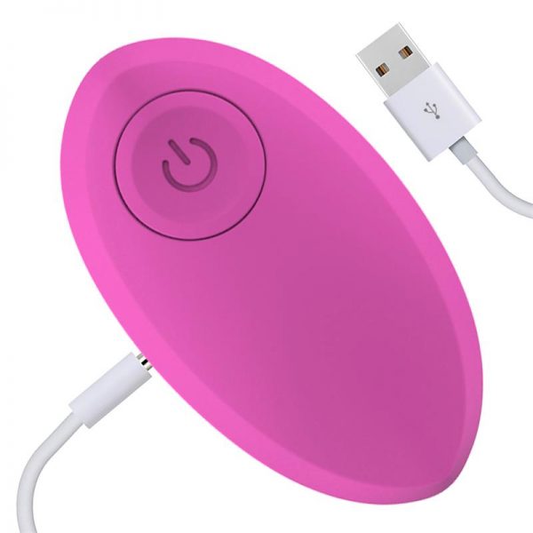 Huevo Vibrador Control Remoto Odise USB Silicona Rosa de calidad
