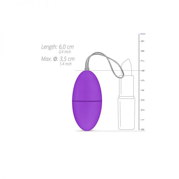 Huevo Vibrador Control Remoto Púrpura de la tienda erótica web www.tiendaeroticaweb.es