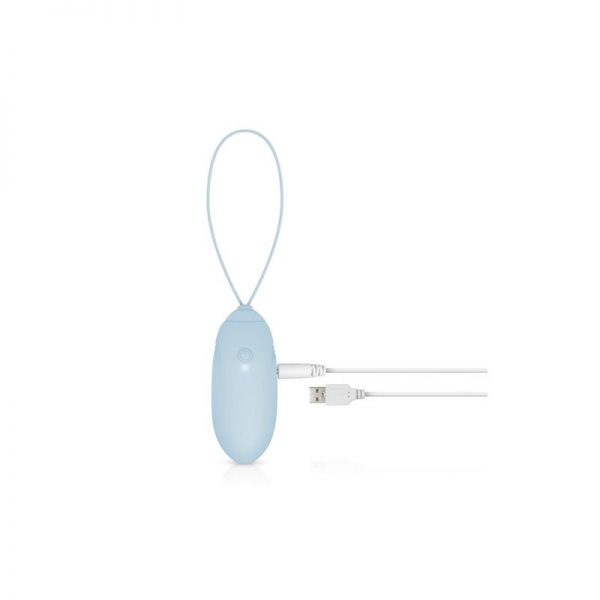 Huevo Vibrador Control Remoto USB Azul marca LUV EGG