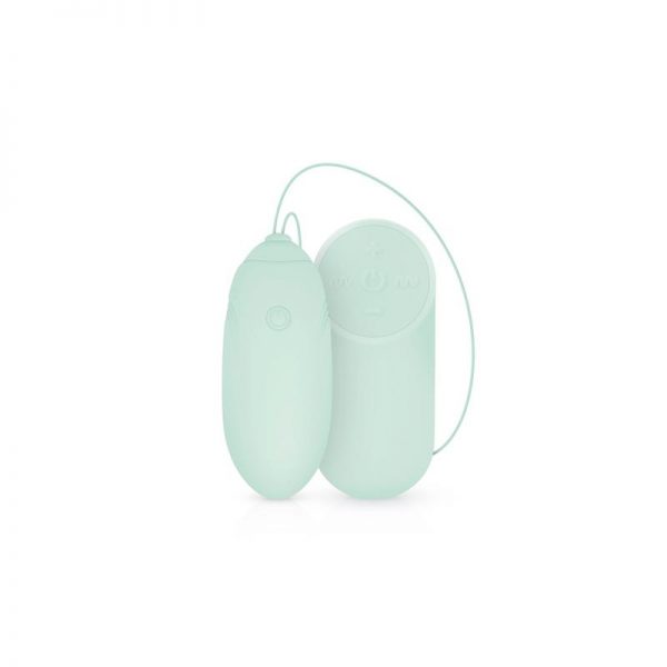 Huevo Vibrador Control Remoto USB Verde de calidad