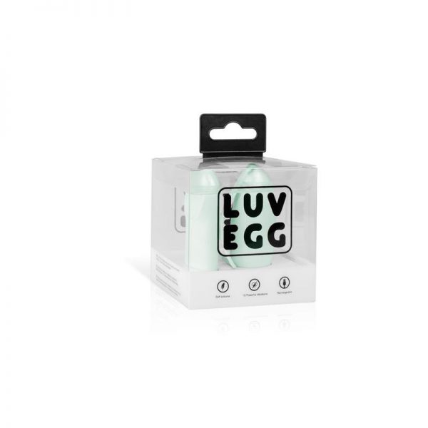 Huevo Vibrador Control Remoto USB Verde fabricado por LUV EGG