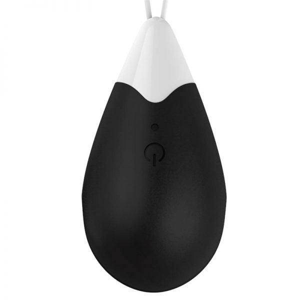 venta de Huevo Vibrador Control Remoto USB Silicona Negro en tienda erótica online