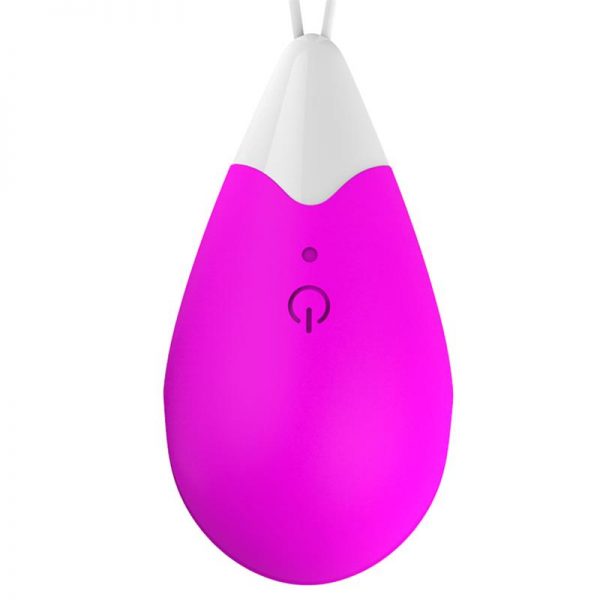 comprar Huevo Vibrador Control Remoto USB Silicona Purpura en sex shop online