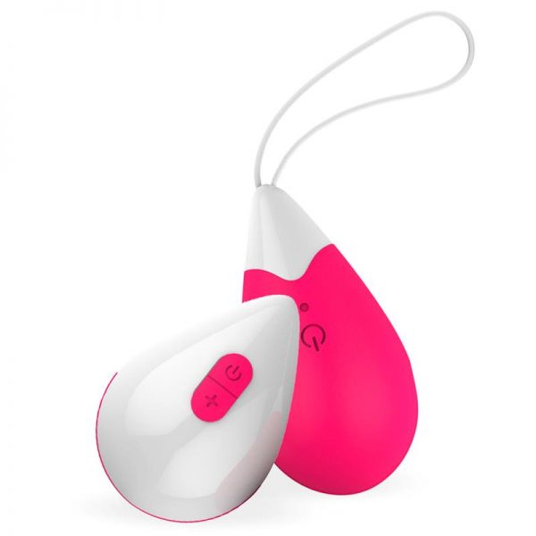 Huevo Vibrador Control Remoto USB Silicona Rosa fabricado por DROPS