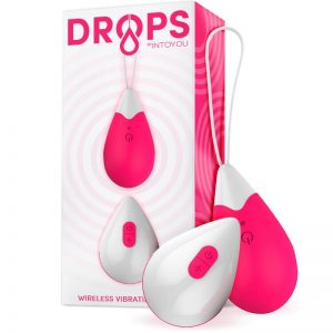 Huevo Vibrador Control Remoto USB Silicona Rosa de la marca DROPS