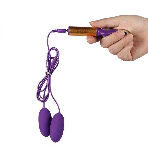 Huevo Vibrador Doble Silicona Yue fabricado por SHEQU
