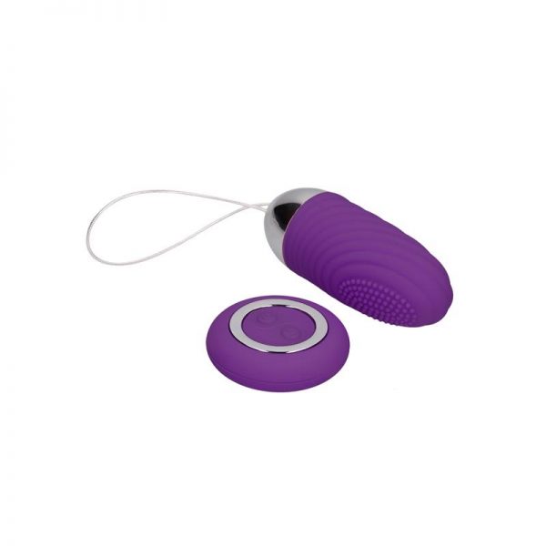 Huevo Vibrador Ethan Control Remoto Recargable Purpura fabricado por SIMPLICITY