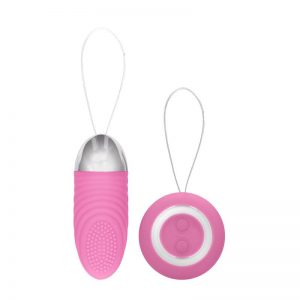 Huevo Vibrador Ethan Control Remoto Recargable Rosa de la marca SIMPLICITY
