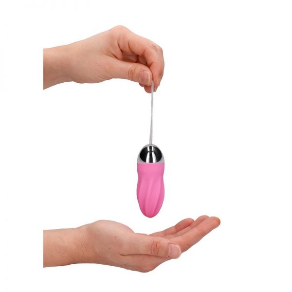 comprar Huevo Vibrador George Control Remoto Recargable Rosa en sex shop online