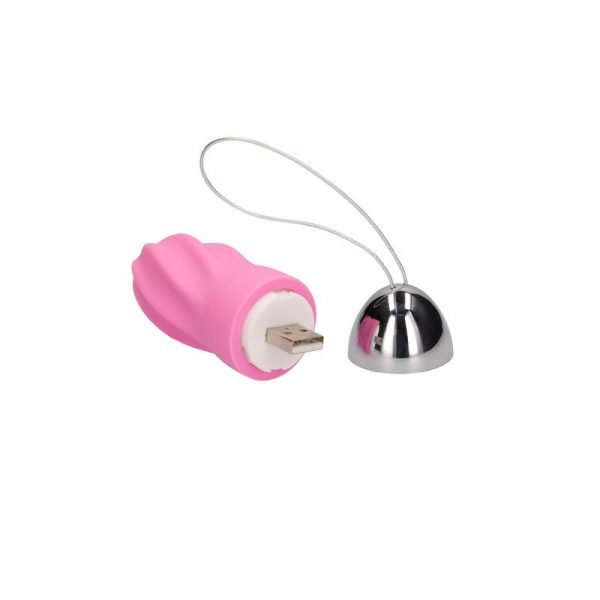 Huevo Vibrador George Control Remoto Recargable Rosa de la tienda erótica web www.tiendaeroticaweb.es