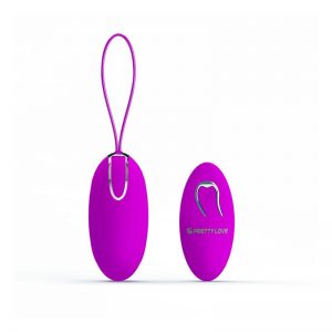 Huevo Vibrador Jacqueline USB Purpura de la marca PRETTYLOVE