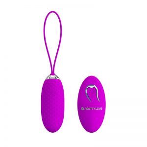 Huevo Vibrador Joanna USB Purpura de la marca PRETTYLOVE