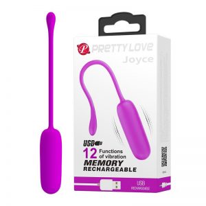 Huevo Vibrador Joyce Silicona USB de la marca PRETTYLOVE