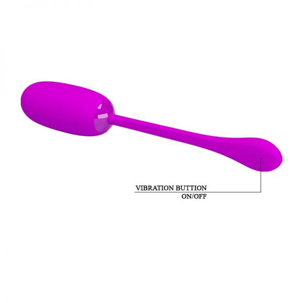 Huevo Vibrador Julius USB Silicona diseñado por la marca PRETTYLOVE