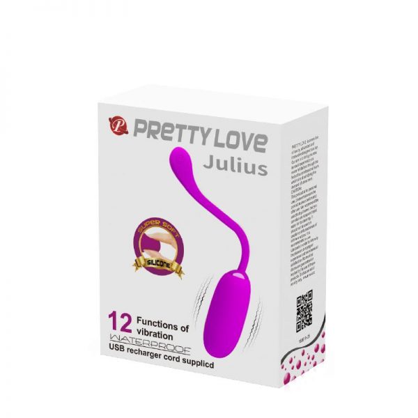 Huevo Vibrador Julius USB Silicona de calidad