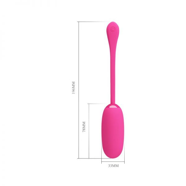 Huevo Vibrador Julius USB Silicona Rosa barato