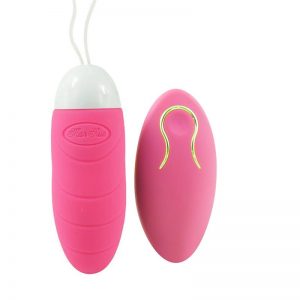 Huevo Vibrador June Rosa Silicona 8.6 cm diseñado por la marca OHH TOYS