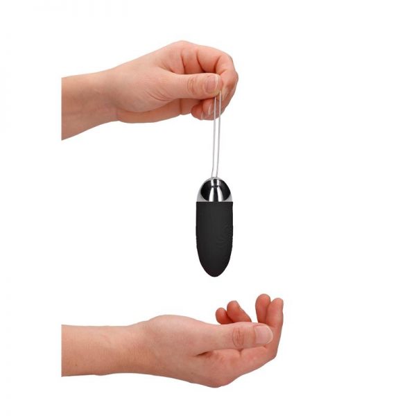 comprar Huevo Vibrador Luca Control Remoto Recargable Negro en sex shop online