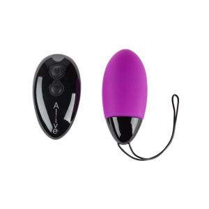 Huevo Vibrador Magic Egg Max Purpura Silicona 8.3 cm de la marca ALIVE