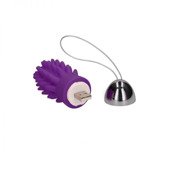 Huevo Vibrador Mason Control Remoto Recargable Purpura de la tienda erótica web www.tiendaeroticaweb.es
