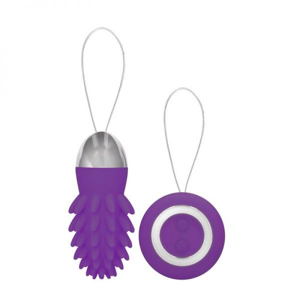Huevo Vibrador Mason Control Remoto Recargable Purpura de la marca SIMPLICITY