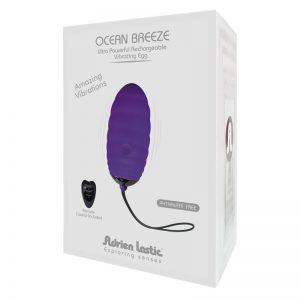Huevo Vibrador Ocean Breeze + Mini Control LRS diseñado por la marca ADRIEN LASTIC