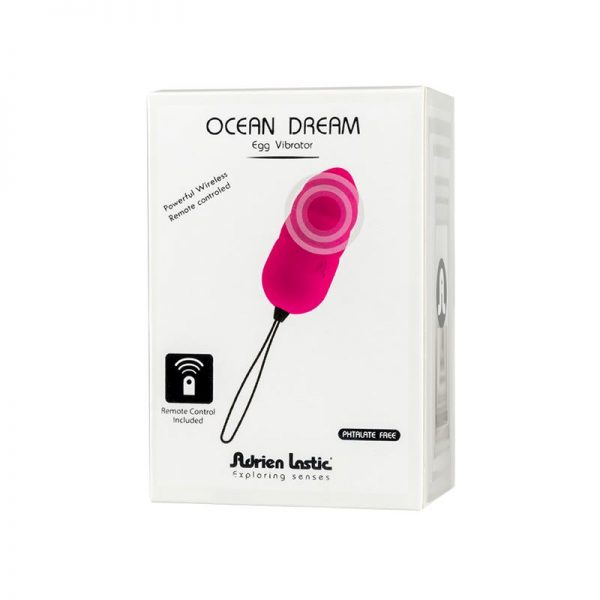 Huevo Vibrador Ocean Dream + Control Remoto LRS fabricado por ADRIEN LASTIC