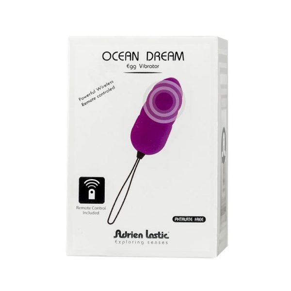 Huevo Vibrador Ocean Dream + Control Remto LRS fabricado por ADRIEN LASTIC