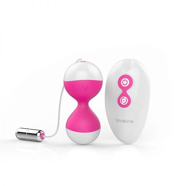 Huevo Vibrador y Bolas Kegel Miu Miu Fuchsia de la tienda erótica web www.tiendaeroticaweb.es