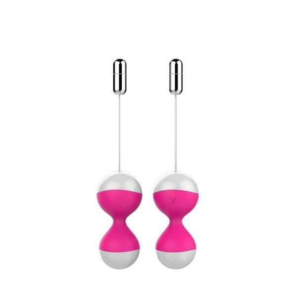 Huevo Vibrador y Bolas Kegel Miu Miu Fuchsia fabricado por NALONE