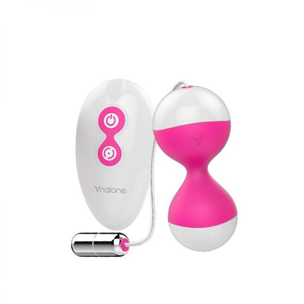 Huevo Vibrador y Bolas Kegel Miu Miu Fuchsia diseñado por la marca NALONE