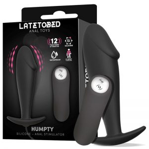 Humpty Plug Anal Control Remoto Impermeable Silicona de la marca LATETOBED