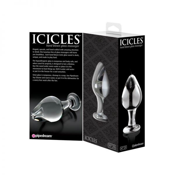 Icicles Plug Anal No. 25 en www.tiendaeroticaweb.es